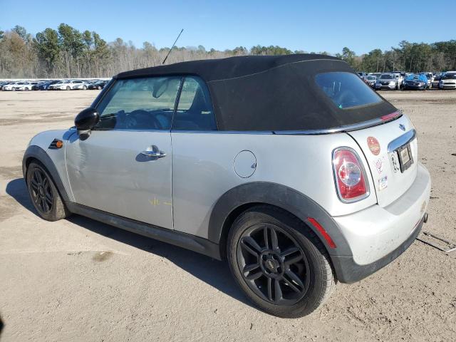 WMWZN3C58DT569200 - 2013 MINI COOPER SILVER photo 2