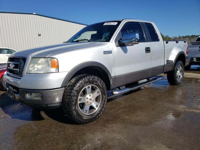 1FTPX04565KC87873 - 2005 FORD F150 SILVER photo 1