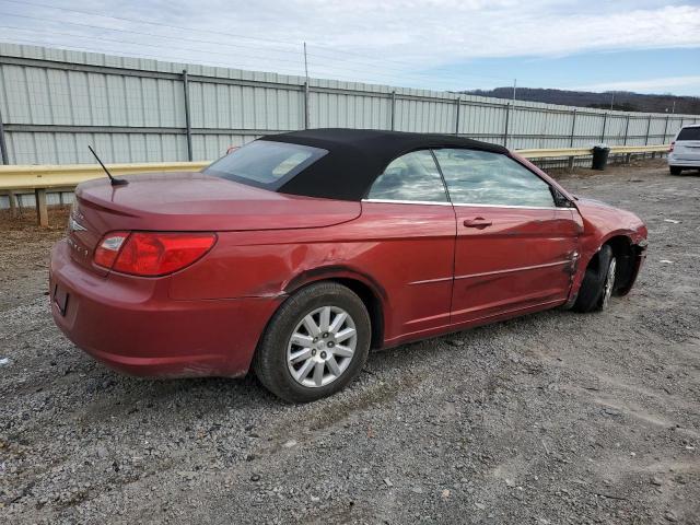 1C3LC45B89N520571 - 2009 CHRYSLER SEBRING LX RED photo 3