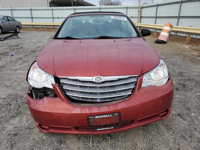 1C3LC45B89N520571 - 2009 CHRYSLER SEBRING LX RED photo 5