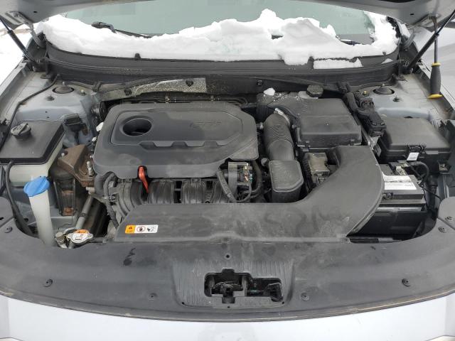 5NPE24AF6GH260538 - 2016 HYUNDAI SONATA SE SILVER photo 11