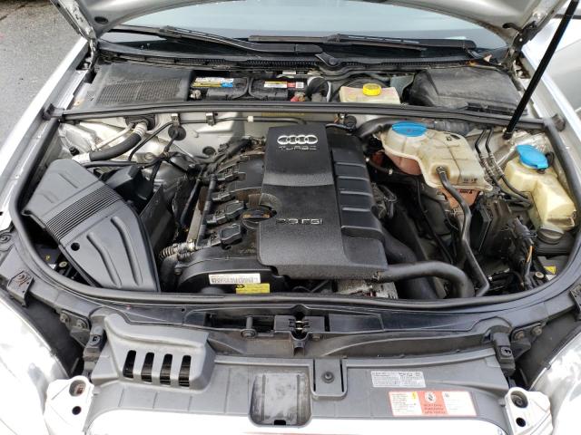 WAUDF78E28A163440 - 2008 AUDI A4 2.0T QUATTRO SILVER photo 11