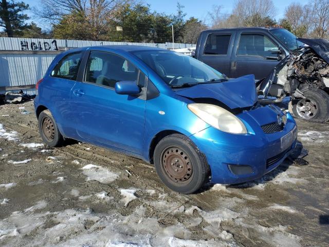 JTDJT903595257049 - 2009 TOYOTA YARIS BLUE photo 4