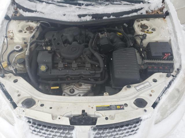 1B3EL36R04N280405 - 2004 DODGE STRATUS SE WHITE photo 11