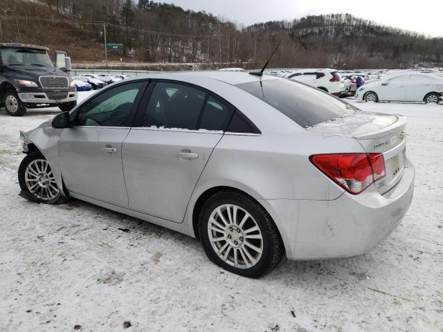 1G1PK5S91B7305320 - 2011 CHEVROLET CRUZE ECO SILVER photo 2