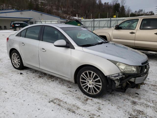 1G1PK5S91B7305320 - 2011 CHEVROLET CRUZE ECO SILVER photo 4