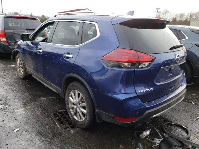 KNMAT2MVXKP518267 - 2019 NISSAN ROGUE S BLUE photo 2