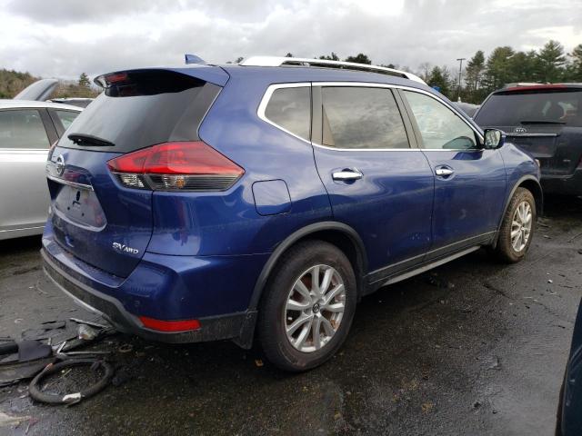 KNMAT2MVXKP518267 - 2019 NISSAN ROGUE S BLUE photo 3