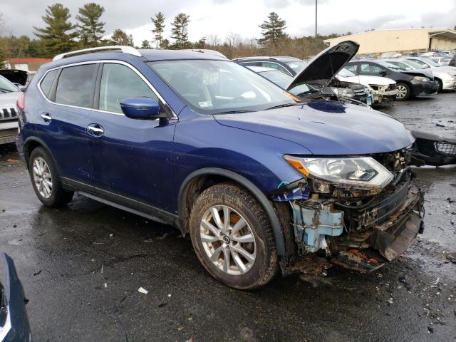 KNMAT2MVXKP518267 - 2019 NISSAN ROGUE S BLUE photo 4