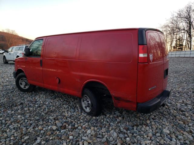 1GCHG35K991173923 - 2009 CHEVROLET EXPRESS G3 RED photo 2