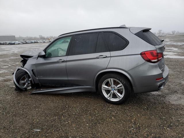 5UXKS4C5XJ0Y18319 - 2018 BMW X5 XDRIVE35D GRAY photo 2