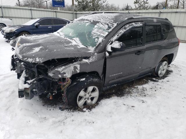 1C4NJCBA2HD185313 - 2017 JEEP COMPASS SPORT GRAY photo 1