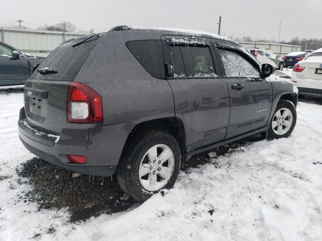 1C4NJCBA2HD185313 - 2017 JEEP COMPASS SPORT GRAY photo 3