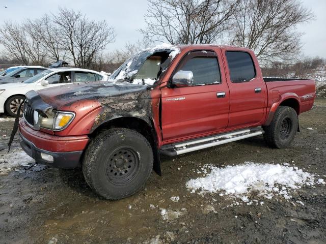 5TEHN72NX2Z100101 - 2002 TOYOTA TACOMA DOUBLE CAB BURGUNDY photo 1