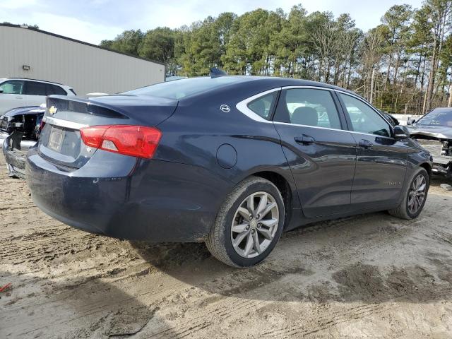 2G1105S31H9115483 - 2017 CHEVROLET IMPALA LT BLUE photo 3