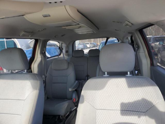 2A8HR54PX8R736743 - 2008 CHRYSLER TOWN & COU TOURING RED photo 10