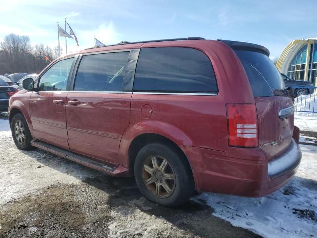 2A8HR54PX8R736743 - 2008 CHRYSLER TOWN & COU TOURING RED photo 2