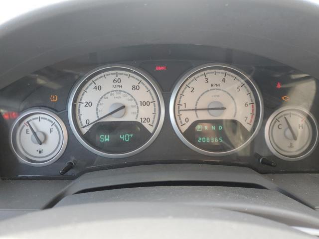 2A8HR54PX8R736743 - 2008 CHRYSLER TOWN & COU TOURING RED photo 9