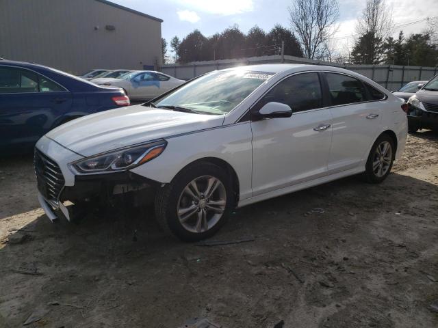 5NPE34AF8JH640016 - 2018 HYUNDAI SONATA SPORT WHITE photo 1