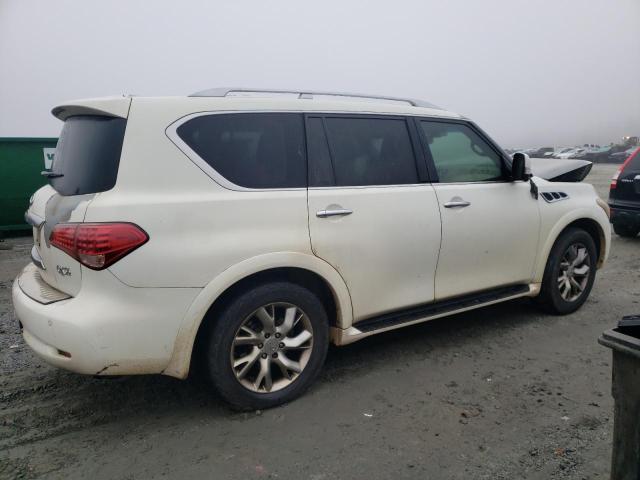 JN8AZ2NE0D9040921 - 2013 INFINITI QX56 WHITE photo 3