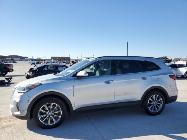 KM8SM4HF4JU273347 - 2018 HYUNDAI SANTA FE SE SILVER photo 1