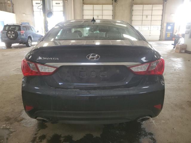 5NPEC4AC2EH822046 - 2014 HYUNDAI SONATA SE BLUE photo 6