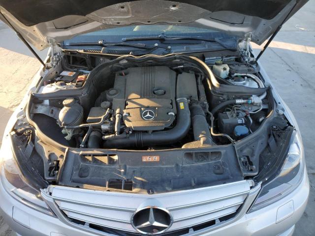 WDDGJ4HB7CF776674 - 2012 MERCEDES-BENZ C 250 SILVER photo 11