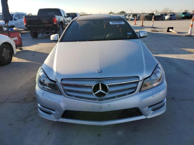 WDDGJ4HB7CF776674 - 2012 MERCEDES-BENZ C 250 SILVER photo 5