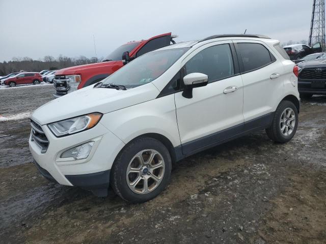 MAJ3S2GE7KC257054 - 2019 FORD ECOSPORT SE WHITE photo 1