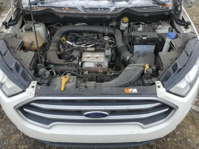 MAJ3S2GE7KC257054 - 2019 FORD ECOSPORT SE WHITE photo 11