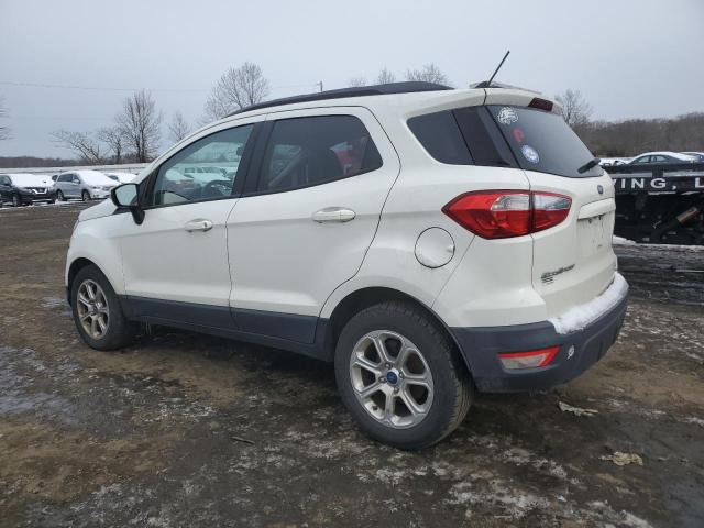 MAJ3S2GE7KC257054 - 2019 FORD ECOSPORT SE WHITE photo 2