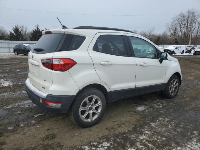 MAJ3S2GE7KC257054 - 2019 FORD ECOSPORT SE WHITE photo 3