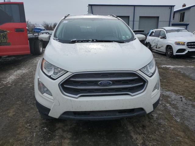 MAJ3S2GE7KC257054 - 2019 FORD ECOSPORT SE WHITE photo 5
