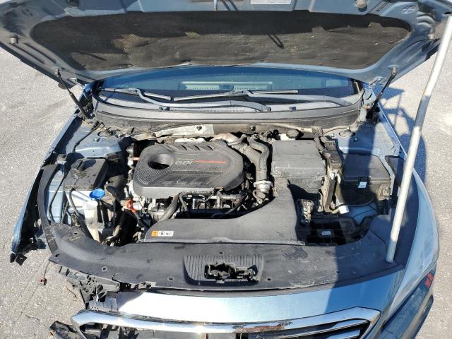 5NPE34AB5FH081318 - 2015 HYUNDAI SONATA SPORT BLUE photo 11