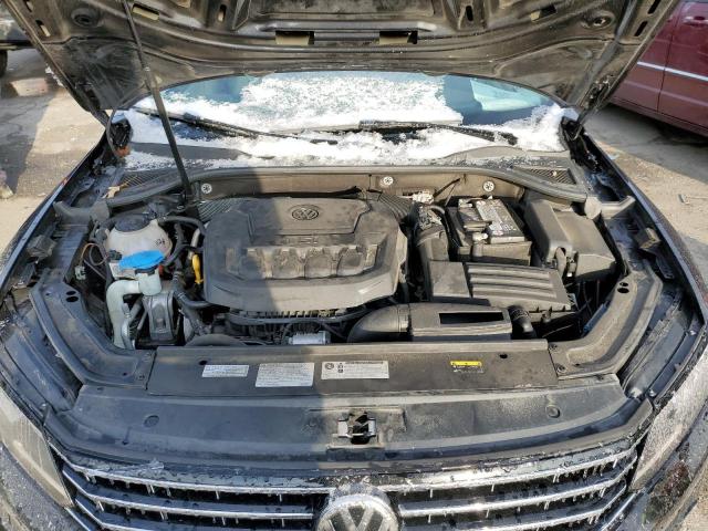 1VWLA7A38KC004484 - 2019 VOLKSWAGEN PASSAT WOLFSBURG BLACK photo 11