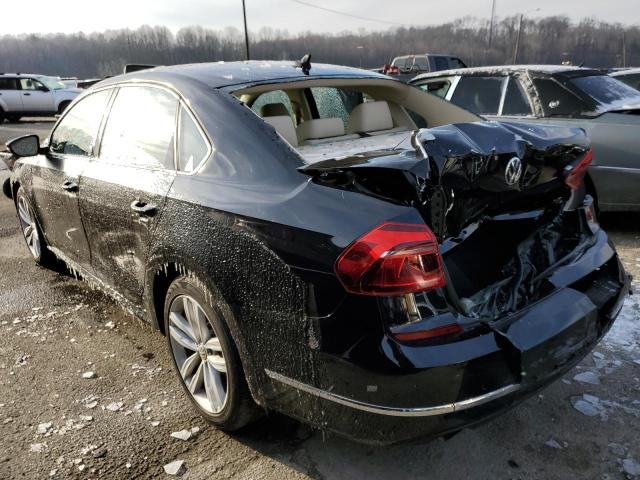 1VWLA7A38KC004484 - 2019 VOLKSWAGEN PASSAT WOLFSBURG BLACK photo 2