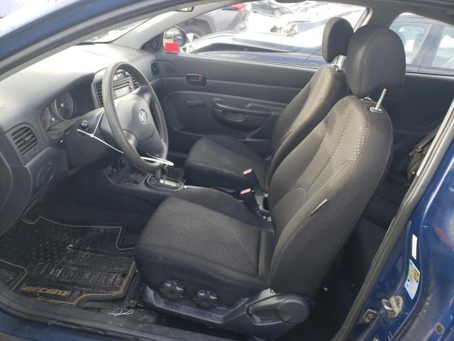 KMHCM36C67U037976 - 2007 HYUNDAI ACCENT GS BLUE photo 7