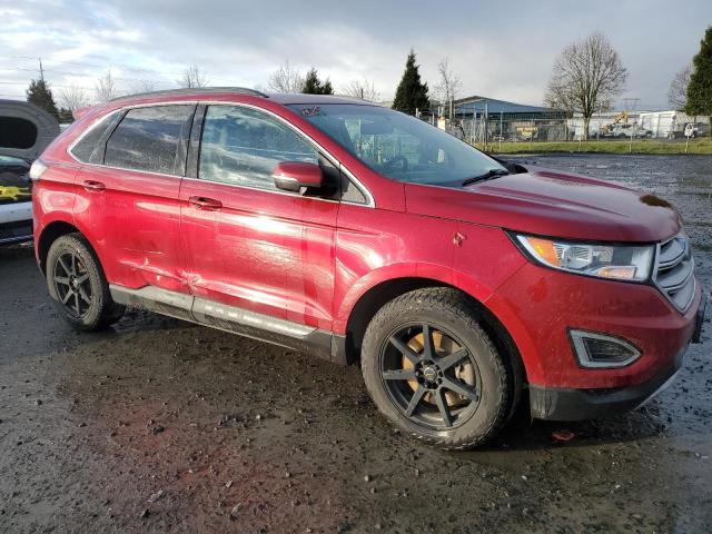 2FMPK4J89FBC40610 - 2015 FORD EDGE SEL RED photo 4