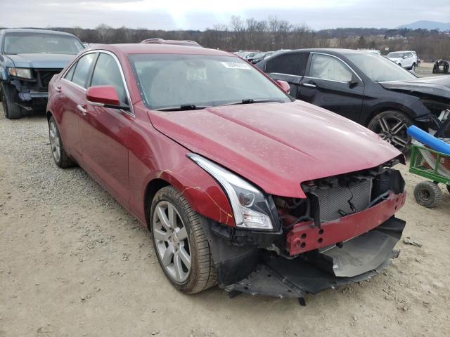 1G6AC5SX6D0125077 - 2013 CADILLAC ATS PERFORMANCE RED photo 4