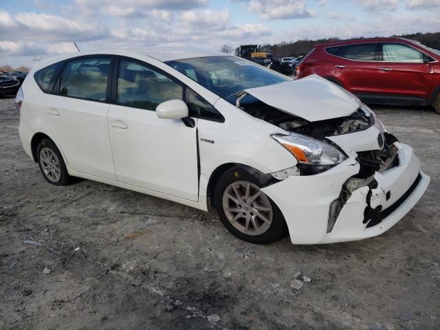 JTDZN3EU4D3220400 - 2013 TOYOTA PRIUS V WHITE photo 4