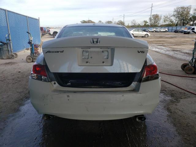 1HGCP36888A041765 - 2008 HONDA ACCORD EXL WHITE photo 6