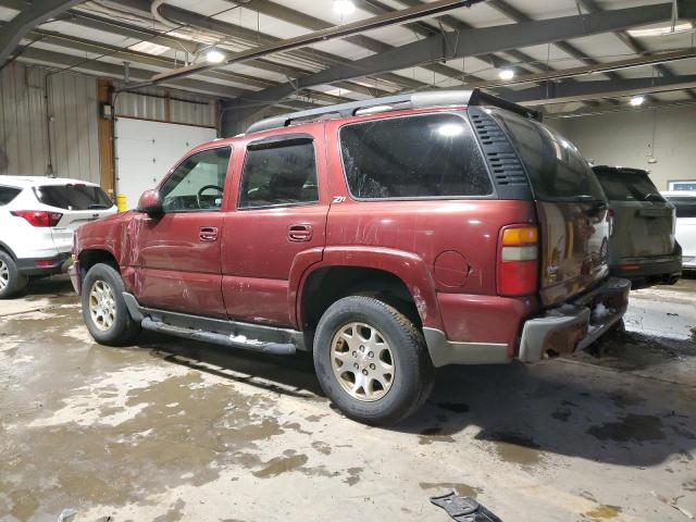 1GNEK13Z73R200221 - 2003 CHEVROLET TAHOE K1500 BURGUNDY photo 2