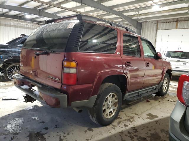 1GNEK13Z73R200221 - 2003 CHEVROLET TAHOE K1500 BURGUNDY photo 3