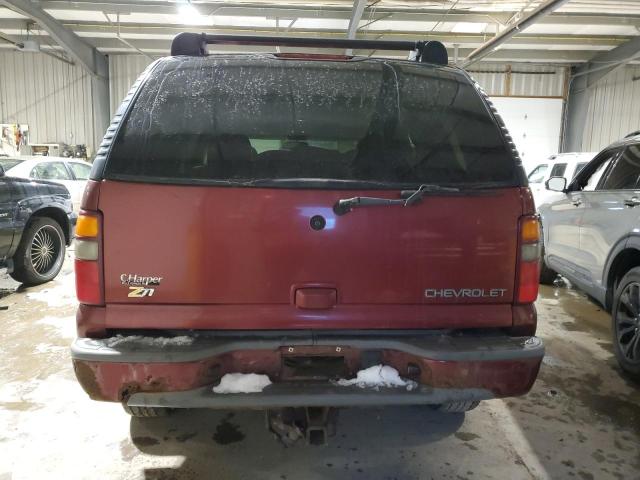 1GNEK13Z73R200221 - 2003 CHEVROLET TAHOE K1500 BURGUNDY photo 6