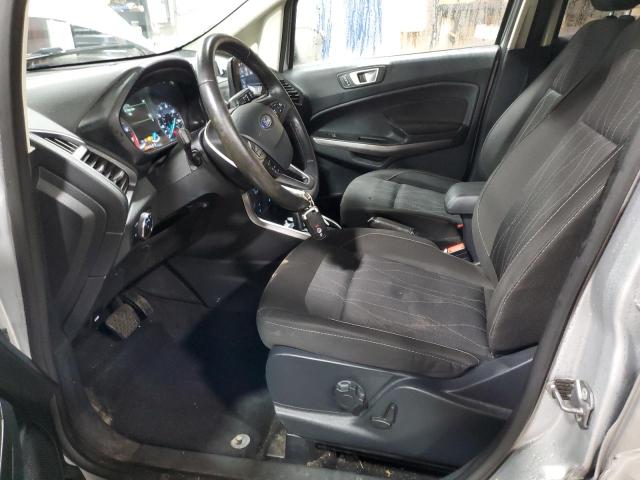 MAJ3S2GE1KC306197 - 2019 FORD ECOSPORT SE SILVER photo 7