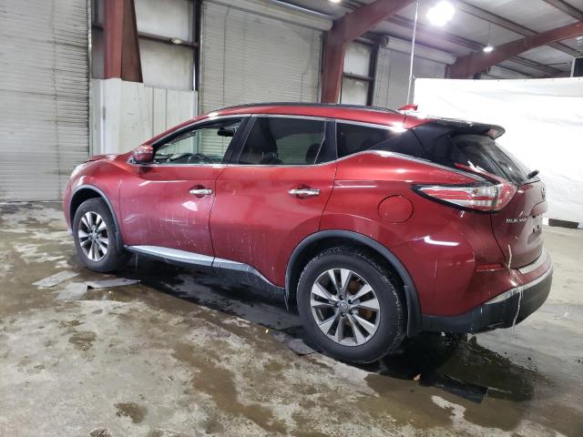 5N1AZ2MH3HN187394 - 2017 NISSAN MURANO S RED photo 2