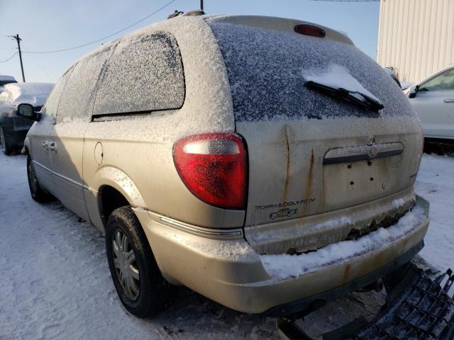 2A8GP64L16R695968 - 2006 CHRYSLER TOWN & COU LIMITED GOLD photo 2