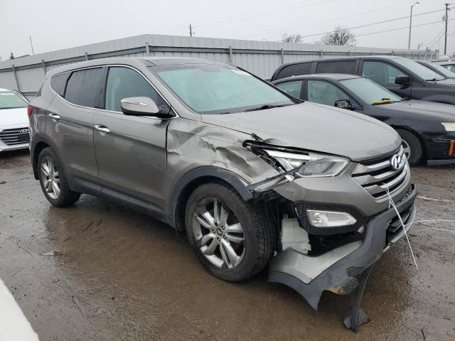 5XYZWDLA2DG057883 - 2013 HYUNDAI SANTA FE S BROWN photo 4