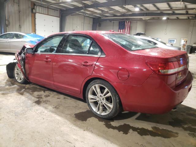 3LNHL2JC9AR632829 - 2010 LINCOLN MKZ RED photo 2