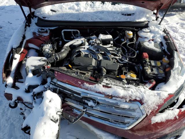 4S4BSANC9H3274864 - 2017 SUBARU OUTBACK 2.5I LIMITED RED photo 11